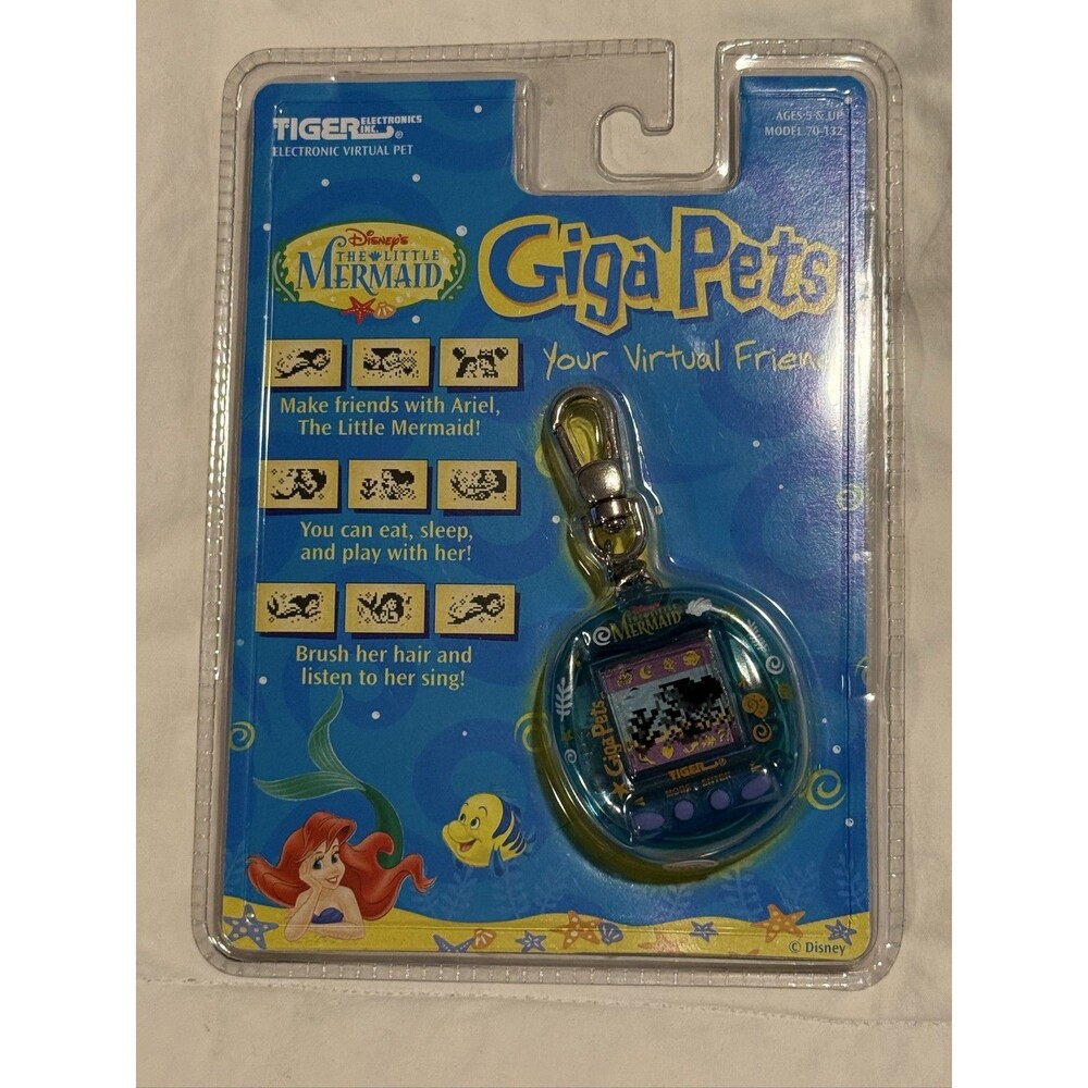 Tiger Electronics Giga Pets Ariel The Little Mermaid 1997 Virtual Pet
